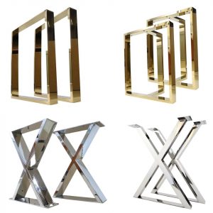 Aluminum table legs