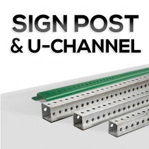 SIGN POST & U-CHANNEL