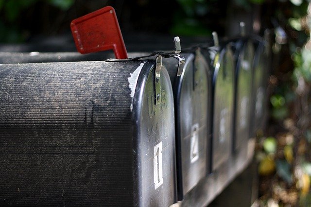 Durable material of mailbox for resident use 